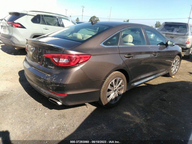 2015 HYUNDAI SONATA 2.4L SPORT VIN: 5NPE34AF7FH086118