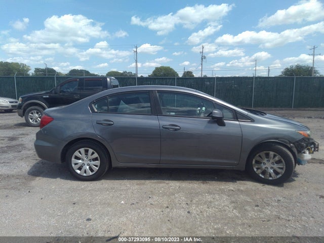 2012 HONDA CIVIC LX VIN: 19XFB2F57CE059996