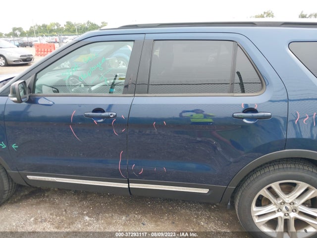 2017 FORD EXPLORER XLT VIN: 1FM5K8D81HGD80995