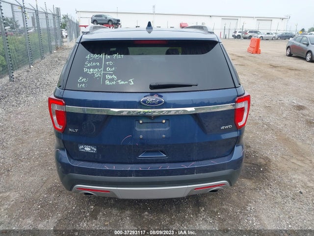 2017 FORD EXPLORER XLT VIN: 1FM5K8D81HGD80995