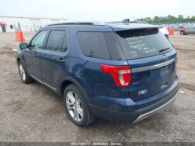 2017 FORD EXPLORER XLT VIN: 1FM5K8D81HGD80995