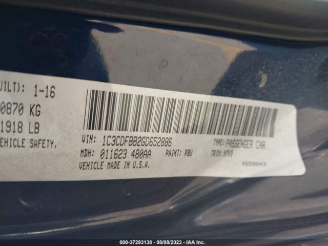 1C3CDFBB2GD652886 Dodge DART SXT