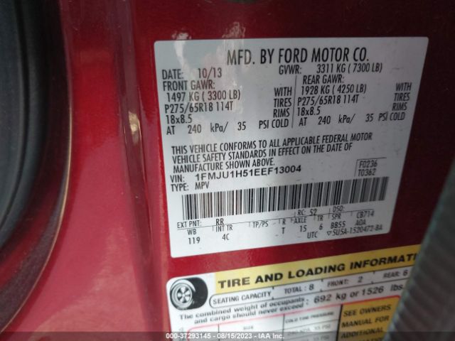 1FMJU1H51EEF13004 Ford Expedition Xlt/king Ranch
