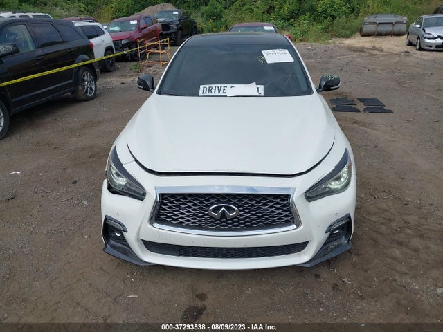 JN1FV7AR1GM450716 Infiniti Q50 3.0t Red Sport 400