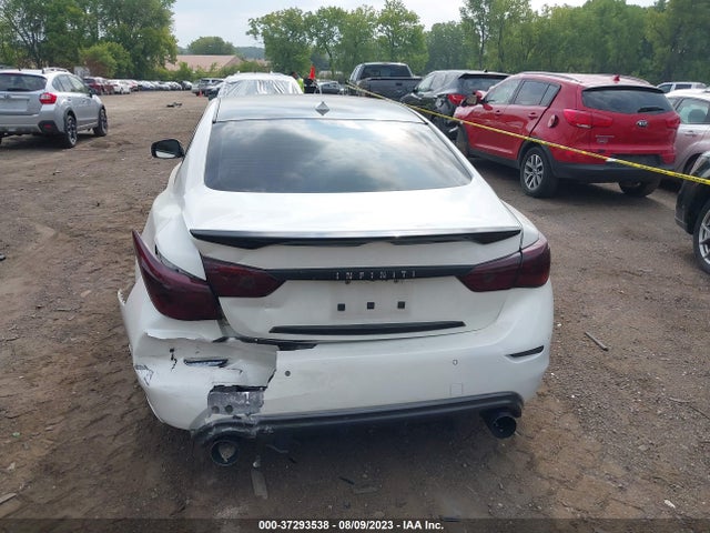 JN1FV7AR1GM450716 Infiniti Q50 3.0t Red Sport 400