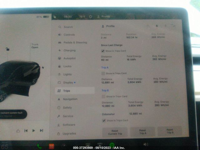 7SAYGDEE5PF607679 Tesla Model Y Long Range