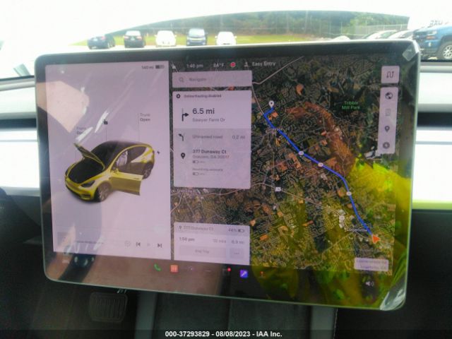 7SAYGDEE5NF388784 Tesla Model Y Long Range