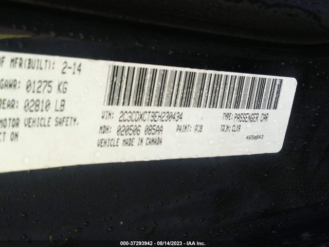 Dodge CHARGER R/T 2014 2C3CDXCT9EH230434 Image 9