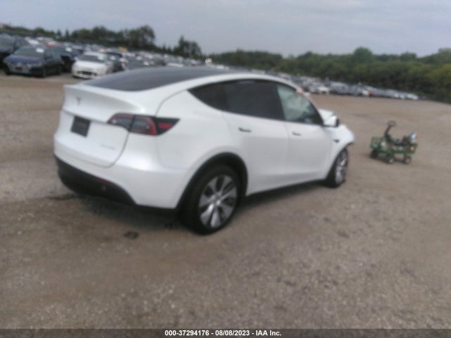 Tesla Model Y Long Range 2022 7SAYGDEE8NA012917 Image 4
