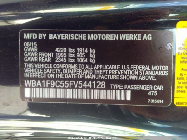 WBA1F9C55FV544128 BMW 2 Series 228i