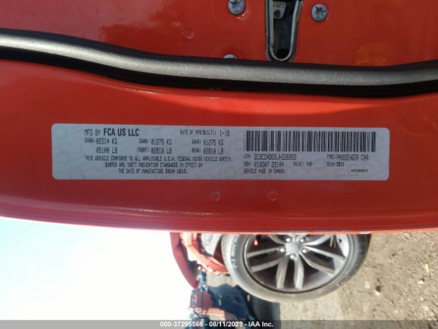 2C3CDXBG5JH226993 Dodge Charger Sxt