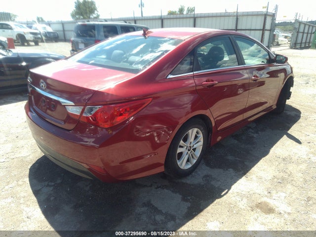 2014 HYUNDAI SONATA GLS VIN: 5NPEB4AC1EH862024