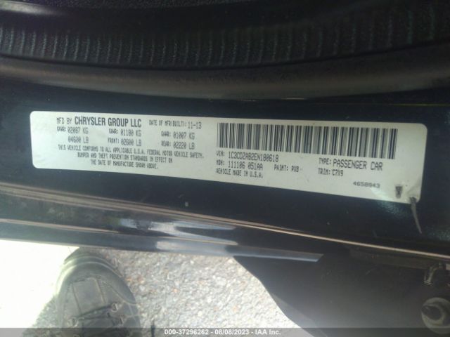 1C3CDZAB2EN180618 Dodge AVENGER SE