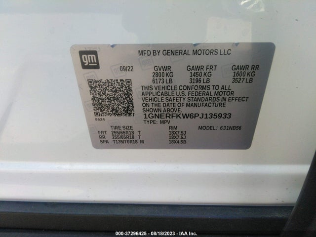 Chevrolet Traverse Ls 2023 1GNERFKW6PJ135933 Image 9