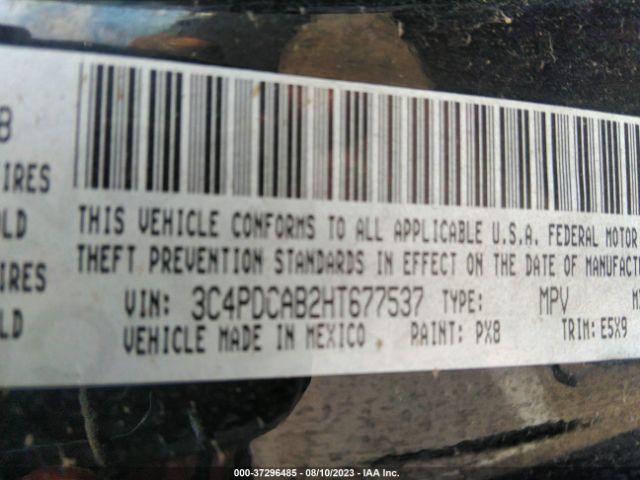 3C4PDCAB2HT677537 Dodge JOURNEY SE