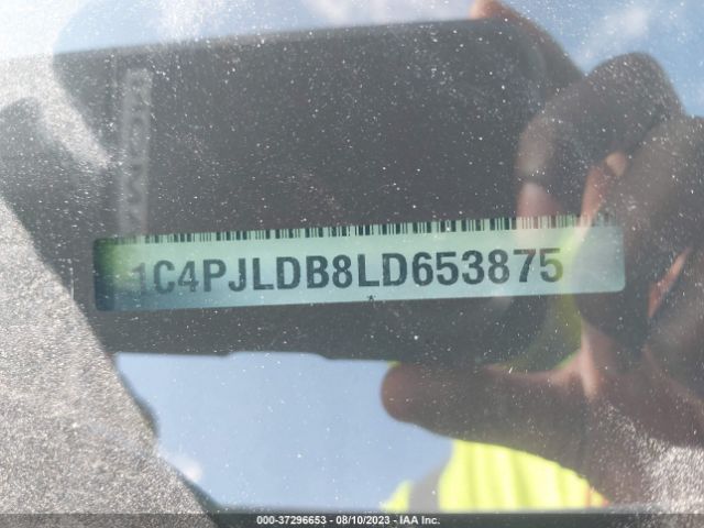 1C4PJLDB8LD653875 Jeep Cherokee Limited