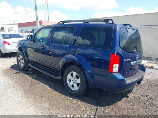 2008 NISSAN PATHFINDER S VIN: 5N1AR18B78C643196