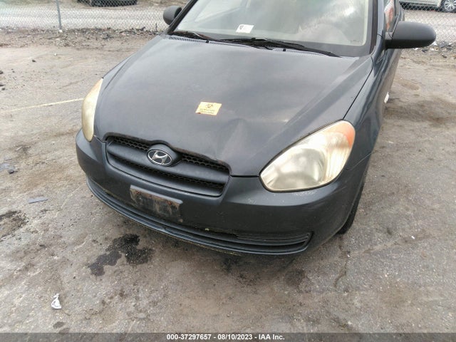 2008 HYUNDAI ACCENT GS VIN: KMHCM36C18U103142