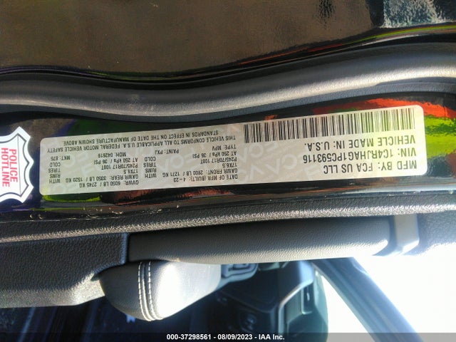 1C4RJHAG1PC593116 Jeep Grand Cherokee Laredo