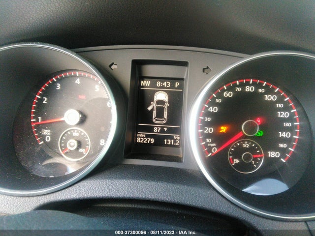 2012 VOLKSWAGEN GTI W/CONV & SUNROOF VIN: WVWHV7AJ7CW265830