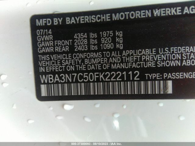 WBA3N7C50FK222112 BMW 4 Series 428i