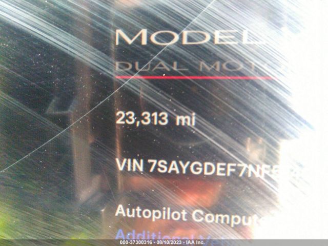 7SAYGDEF7NF514006 Tesla Model Y Performance