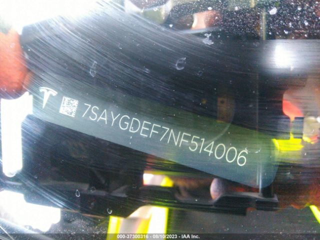 7SAYGDEF7NF514006 Tesla Model Y Performance