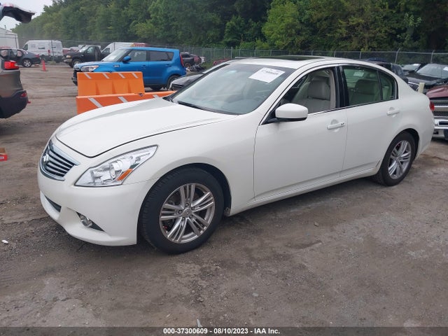 2012 INFINITI G37 SEDAN JOURNEY VIN: JN1CV6AP7CM933956