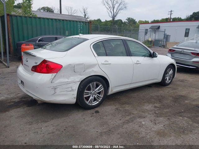 2012 INFINITI G37 SEDAN JOURNEY VIN: JN1CV6AP7CM933956