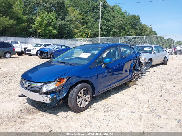 2012 HONDA CIVIC SDN LX VIN: 2HGFB2F53CH571227