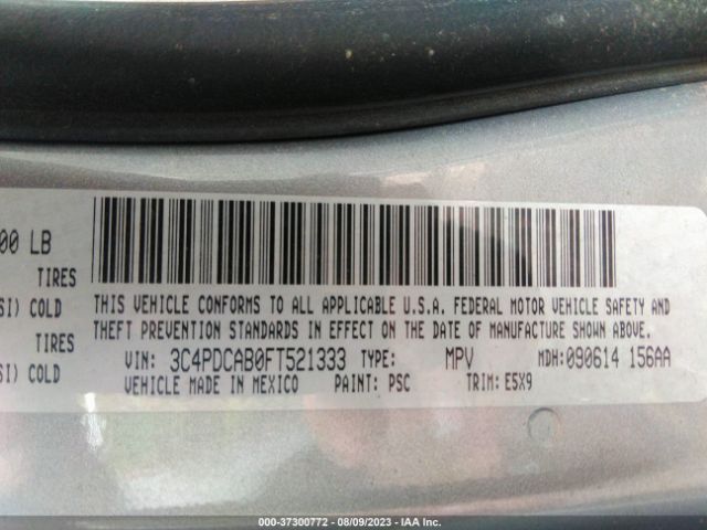 3C4PDCAB0FT521333 Dodge Journey American Value Pkg