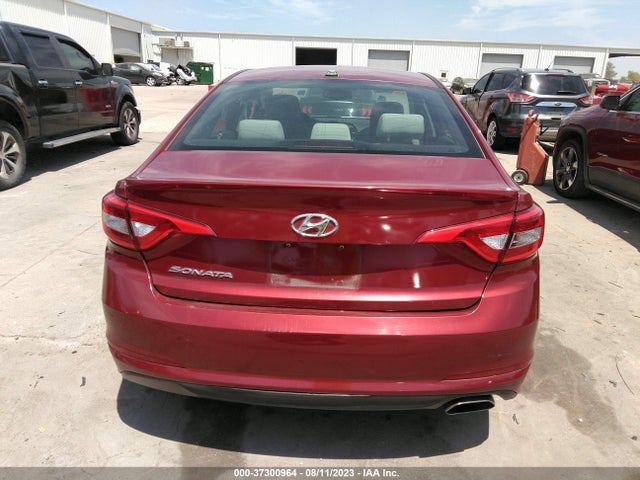 2016 HYUNDAI SONATA 2.4L SE VIN: 5NPE24AF2GH419815