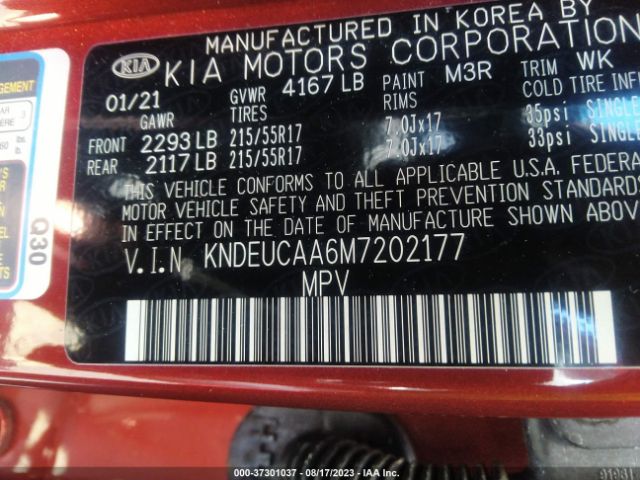 2021 KIA SELTOS KNDEUCAA6M7202177 Photo 8