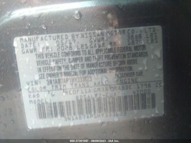 3N1AB7AP1HY333623 Nissan SENTRA SR