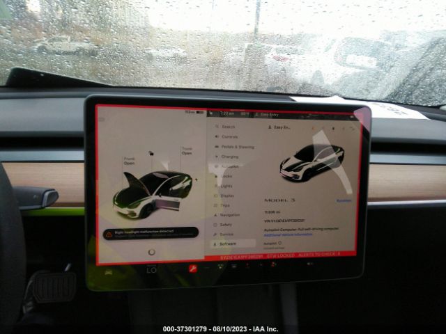 5YJ3E1EA1PF395291 Tesla MODEL 3