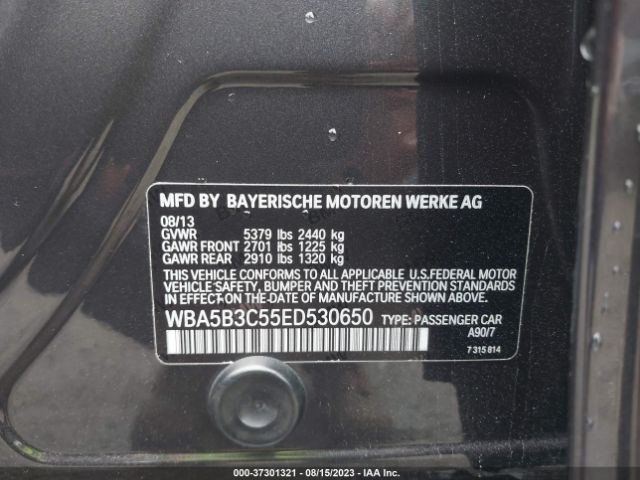WBA5B3C55ED530650 BMW 5 Series 535i Xdrive