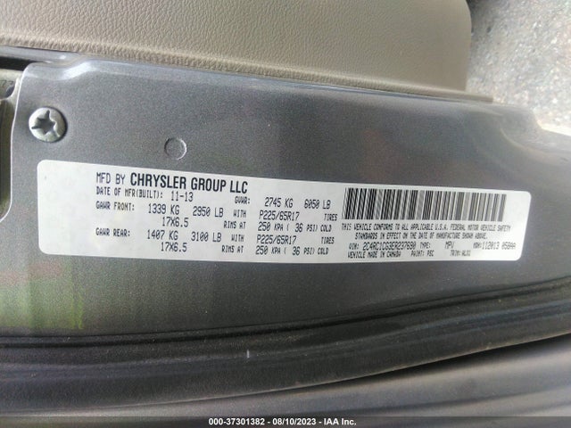 2C4RC1CG3ER237690 Chrysler Town & Country Touring-l