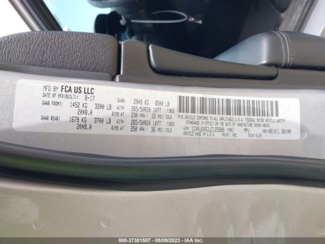 1C4RJEAG3JC125880 Jeep Grand Cherokee Altitude