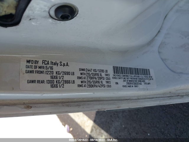 ZFBERFAT3G6C87483 RAM Promaster City Tradesman