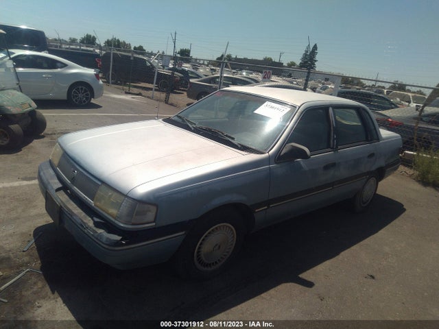 1990 MERCURY TOPAZ GS VIN: 1MEPM36X3LK631275