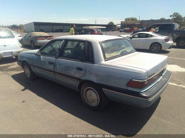 1990 MERCURY TOPAZ GS VIN: 1MEPM36X3LK631275