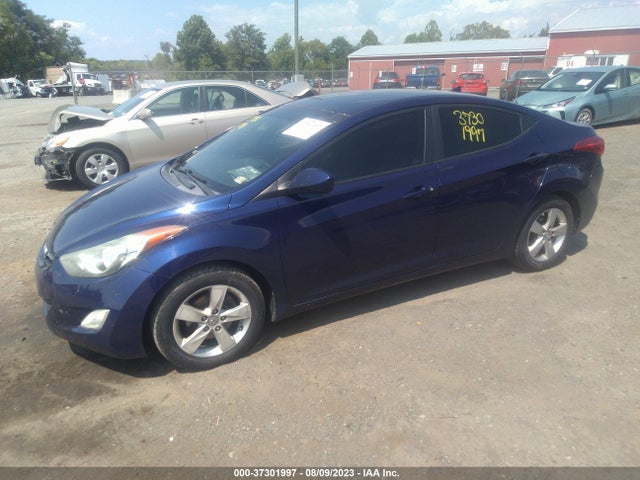 2012 HYUNDAI ELANTRA GLS PZEV VIN: 5NPDH4AE2CH096040