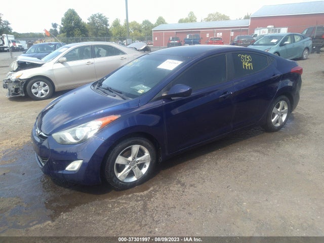2012 HYUNDAI ELANTRA GLS PZEV VIN: 5NPDH4AE2CH096040