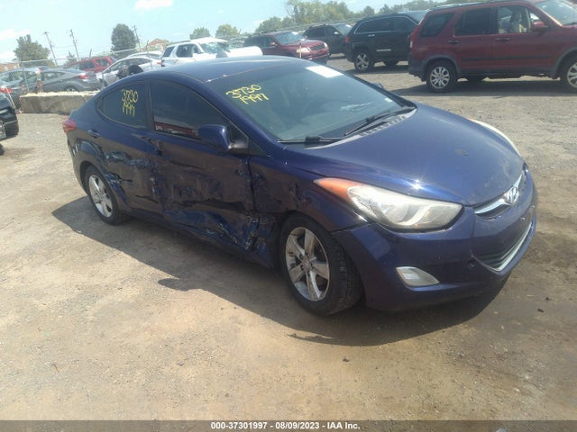 2012 HYUNDAI ELANTRA GLS PZEV VIN: 5NPDH4AE2CH096040