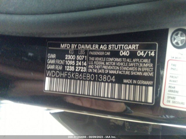 WDDHF5KB6EB013804 Mercedes-Benz E-class E 350
