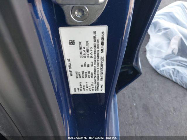 5YJ3E1EB3MF926592 Tesla Model 3 Long Range