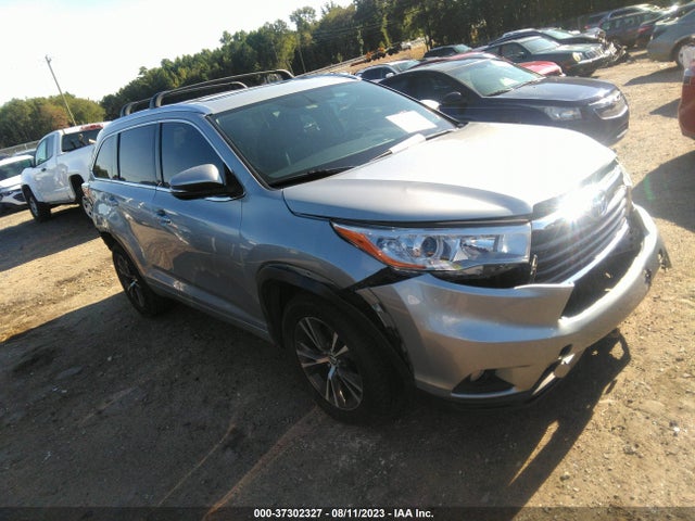 2016 TOYOTA HIGHLANDER XLE VIN: 5TDKKRFH6GS123698