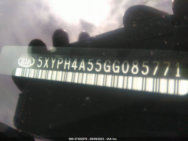 5XYPH4A55GG085771 KIA SORENTO EX