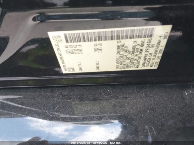 1N4AA6AP9HC390466 Nissan MAXIMA SL