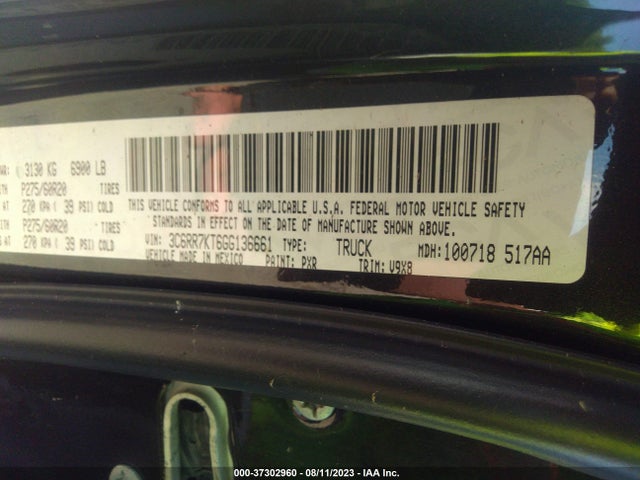 3C6RR7KT6GG136661 RAM 1500 Express